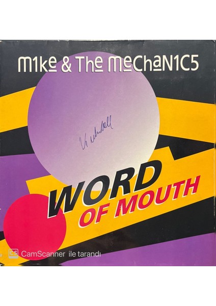 Mike & The Mechanics – Word Of Mouth (Lp Plak)