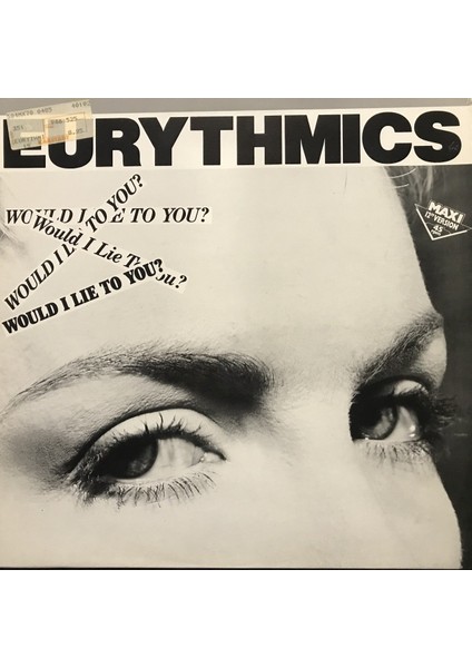 Eurythmics – Would I Lie To You Maxi Single (Lp Plak)