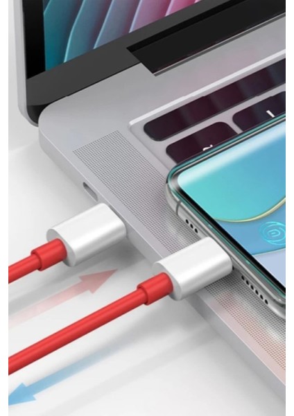 C8 Type-C To Type-C 6A/66W Şarj ve Data Kablosu -2mt