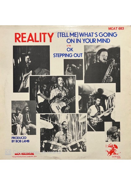 Reality - (Tell Me) What's Going On In Your Mind (Lp Plak)