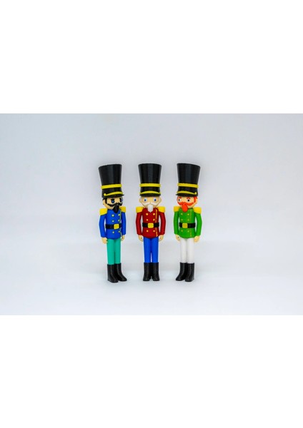 Nutcracker 3D Karışık Renkli Model