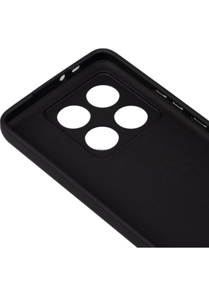 Xiaomi 14T Pro Uyumlu Biye Silikon-Siyah