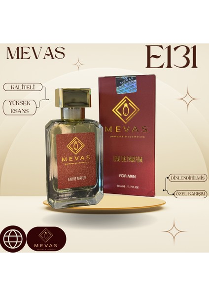 E131 Erkek Parfüm 50 ml Edp