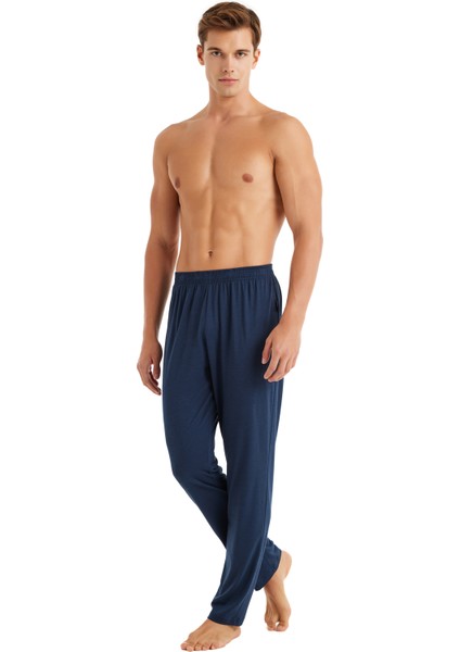 Erkek Pijama Altı 40576 - Lacivert