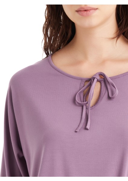 Kadın Pijama Takımı 51613 - Mürdüm indirimleri