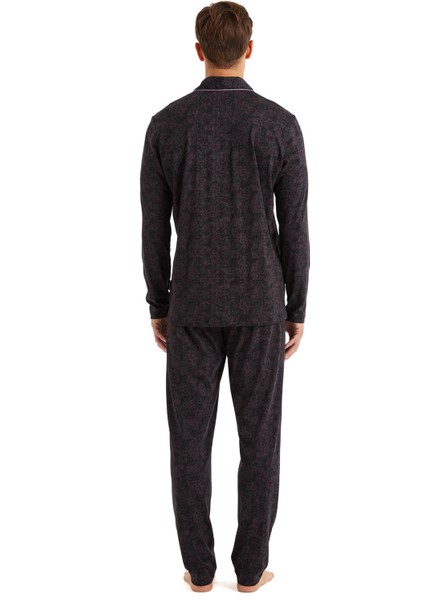 Erkek Pijama Takımı 40589 - Desenli fiyatları