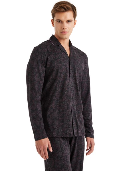 Erkek Pijama Takımı 40589 - Desenli fırsatları