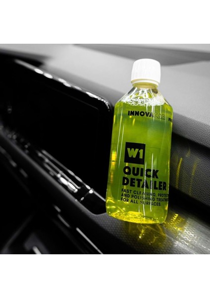 Innovacar W1 Quıck Detaıler Yüzey Koruyucu ve Parlatıcı Hızlı Cila - 500 ml