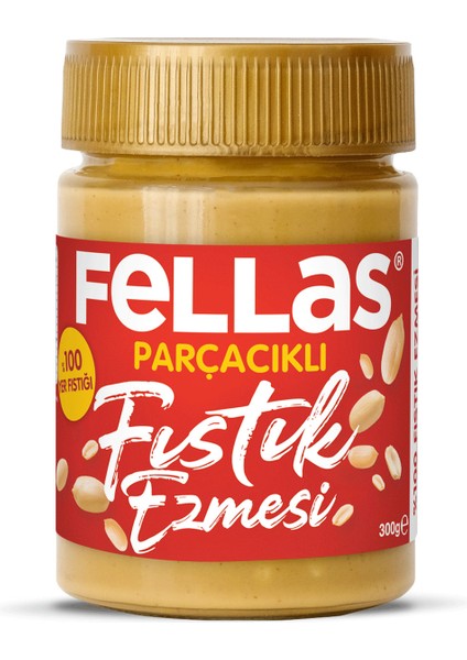 %100 Fıstık Ezmesi 300g