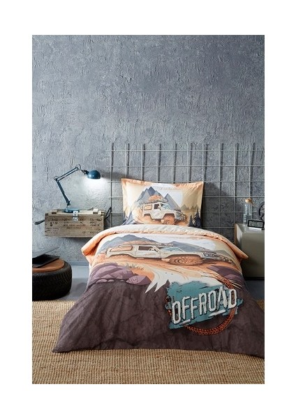 Forest Road Tek Kişilik Nevresim Takımı