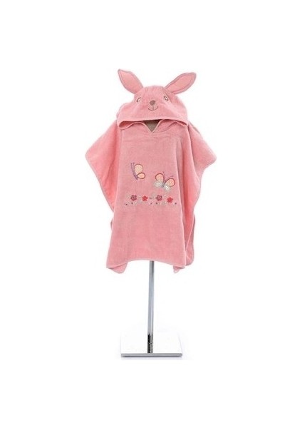 Lisanslı Bornoz 1-2 Yaş Panço Rabit Pembe