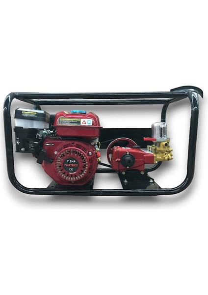 Seyyar Tip İlaçlama Şerbetleme Makinası 7.5 Hp Benzinli Motor - Fn 22 Pompa