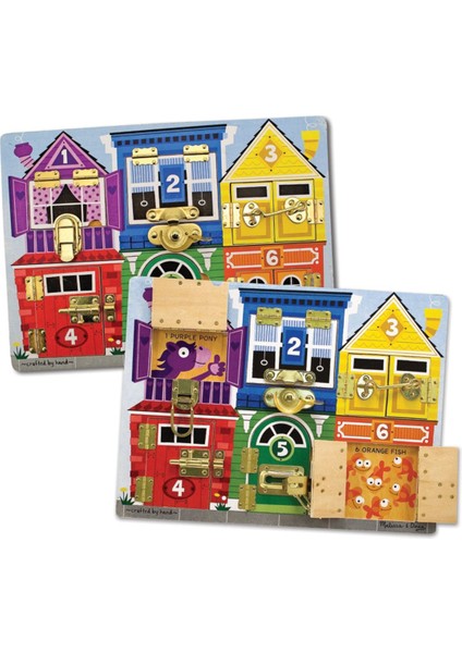 Melissa And Doug Ahşap Çilingir Tahtası