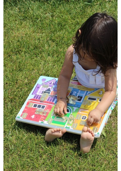 Melissa And Doug Ahşap Çilingir Tahtası