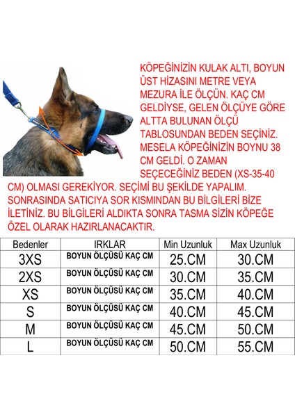 Egitim Tasma,Boğma Tasma,Köpek Kolye,Choke dog collar.Dog training collar