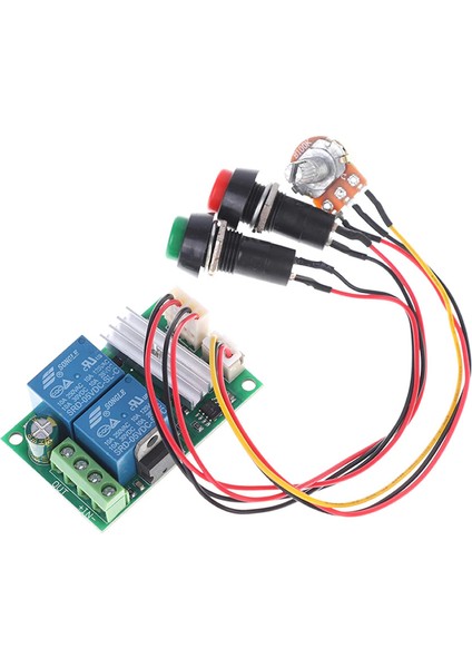 30A 24V Dc Motor Pwm Hız Kontrol Sürücü Devresi %0~100 Ayarlanabilir Ileri Geri Veya Durdurma Yön