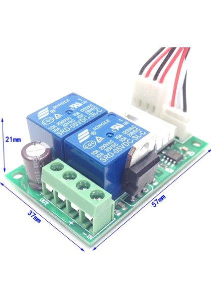 30A 24V Dc Motor Pwm Hız Kontrol Sürücü Devresi %0~100 Ayarlanabilir Ileri Geri Veya Durdurma Yön