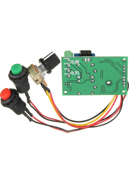 30A 24V Dc Motor Pwm Hız Kontrol Sürücü Devresi %0~100 Ayarlanabilir Ileri Geri Veya Durdurma Yön