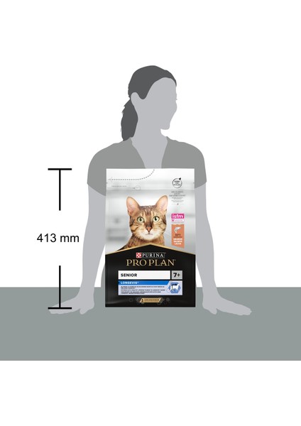 Proplan Senior Somonlu Yaşlı Kedi Maması 3 Kg indirimleri