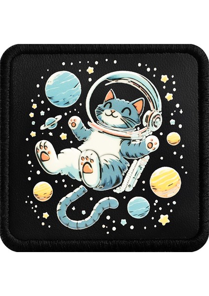 V1 Kedi - 1ss Kod Logolu Unisex Siyah-Siyah Bench (Patch)