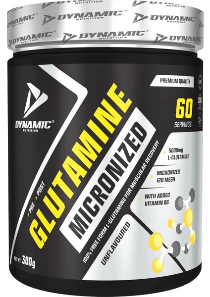 L-Glutamine Powder 300 gr - 60 Porsiyon