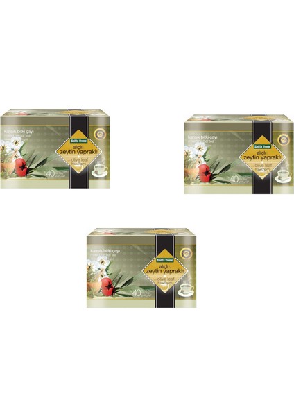 Shıffa Home Alıçlı & Zeytin Yapraklı Karışık Bitki Çayı 3 Adet