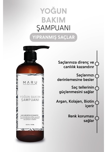 Intensive Repair Yıpranmış Saçlar İçin Yoğun Bakım Şampuanı 750 ml