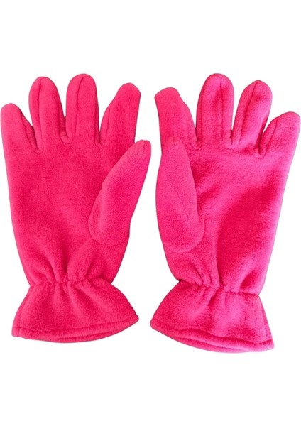 Yetişkin Fuşya Polar Eldiven fiyatları