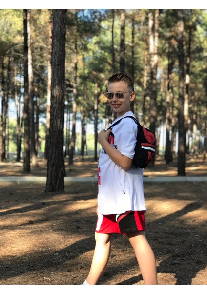 Erkek Çocuk Basketbol Çantalı Şortlu Alt Üst Takım
