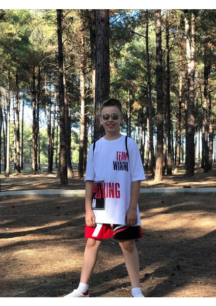 Erkek Çocuk Basketbol Çantalı Şortlu Alt Üst Takım