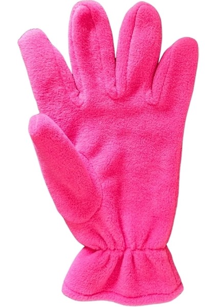 Yetişkin Fuşya Polar Eldiven modelleri
