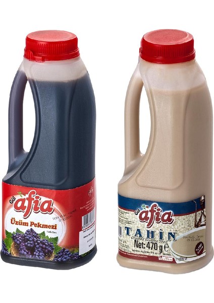 Üzüm Pekmezi 615 gr ve Tahin 470 gr fiyatları