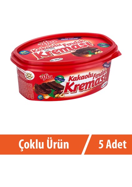 Kakaolu Fındık Kreması 5 x 400 gr