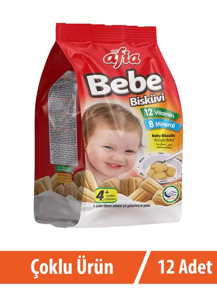 Bebe Bisküvisi Vitamin Katkılı 12X150 gr