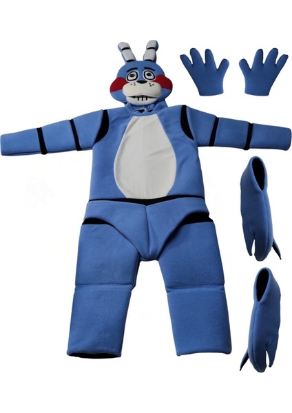Five Nights At Freddy's Mavi Tavşan Kostümü