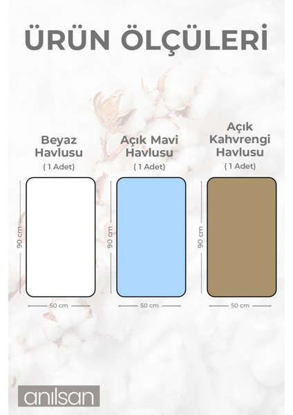 3'lü Süper Soft Bordürlü El Havlusu Seti - 50 x 90 cm , 250 Gr, Pamuk, Spa ve Otel Havlusu fırsatları