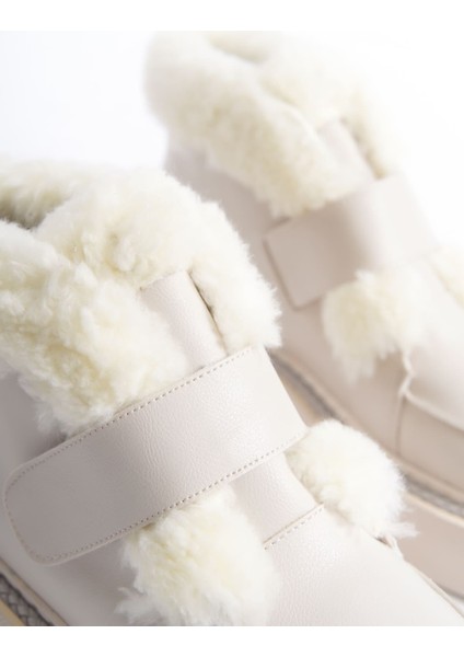 Kadın Kışlık Içi Kürklü Bot RPV007K01B - Bej fırsatları