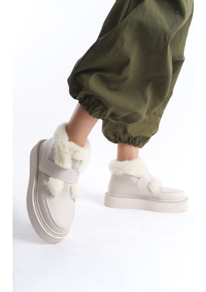 Kadın Kışlık Içi Kürklü Bot RPV007K01B - Bej indirimleri