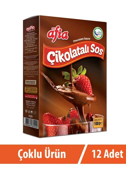 Çikolatalı Sos 10X100 gr