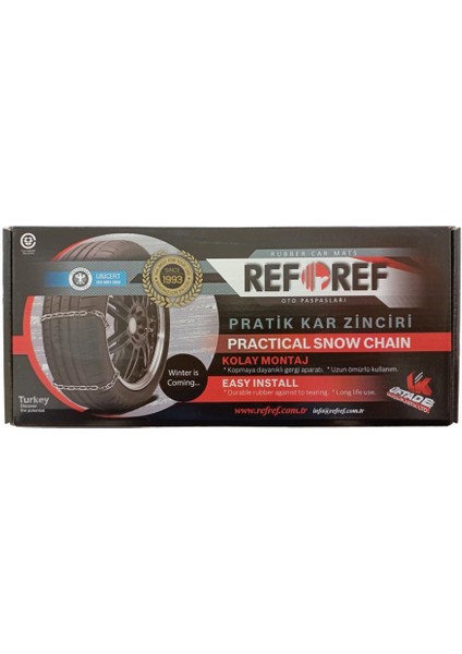 Pratik Kar Zinciri Refref Zincirmatik 16"/17"/18" Ebat