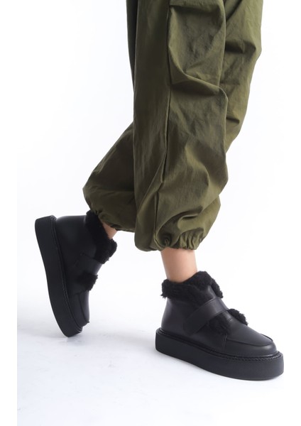 Kadın Kışlık Içi Kürklü Bot RPV007K01A - Siyah modelleri