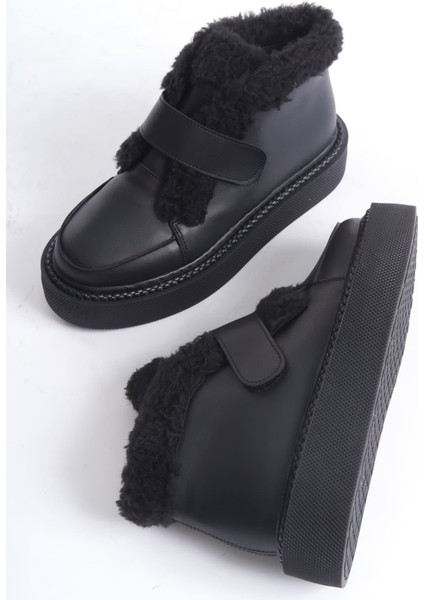 Kadın Kışlık Içi Kürklü Bot RPV007K01A - Siyah fırsatları