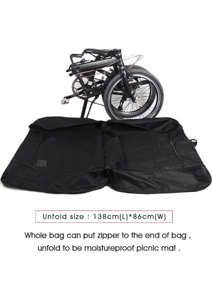Katlanır Bisiklet Taşıma Çantası RK1810HB (Siyah) (Yurt Dışından) fırsatları