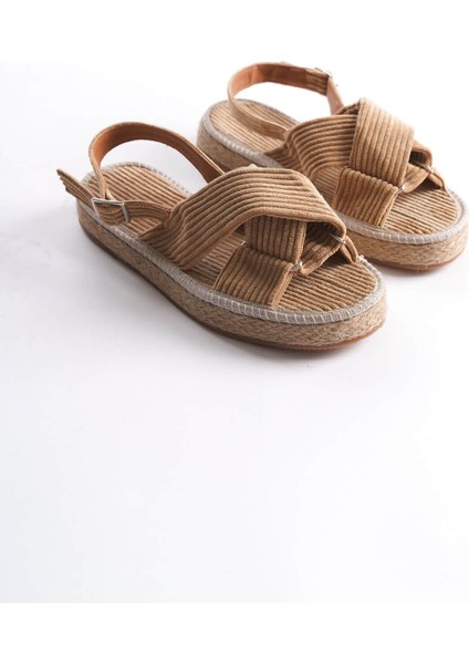 Kadın Espadril Günlük Ayakkabı RPV006Y04B - Vizon