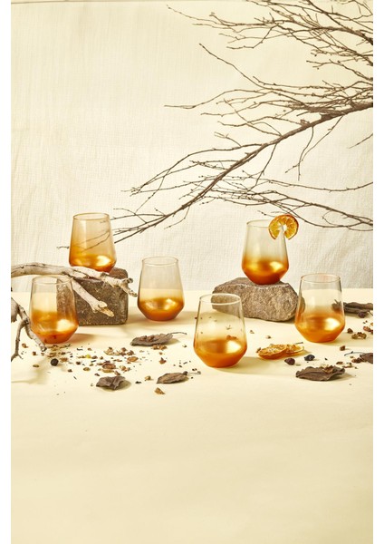 Safir 6'lı Meşrubat Bardağı 425 ml