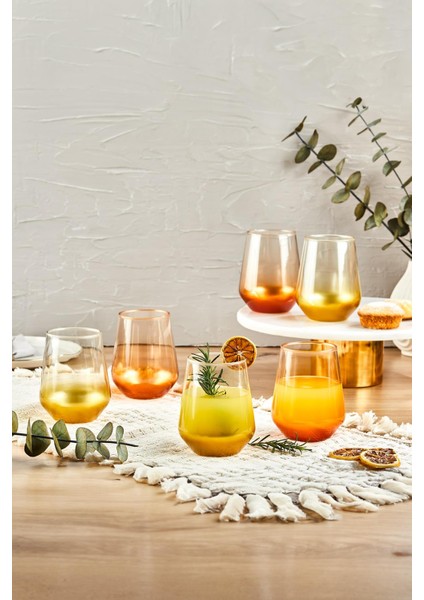 Safir 6'lı Meşrubat Bardağı 425 ml