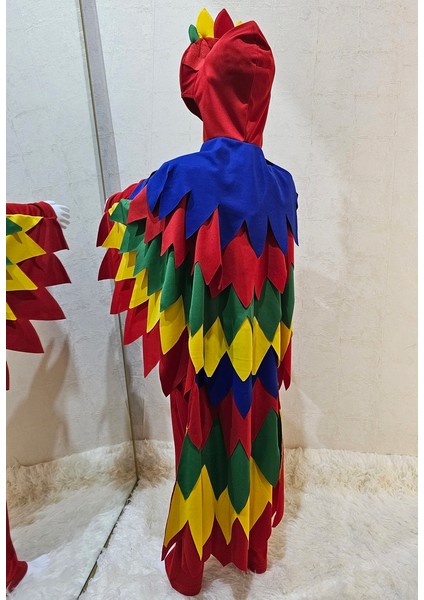 Papağan Kostümü Lüks
