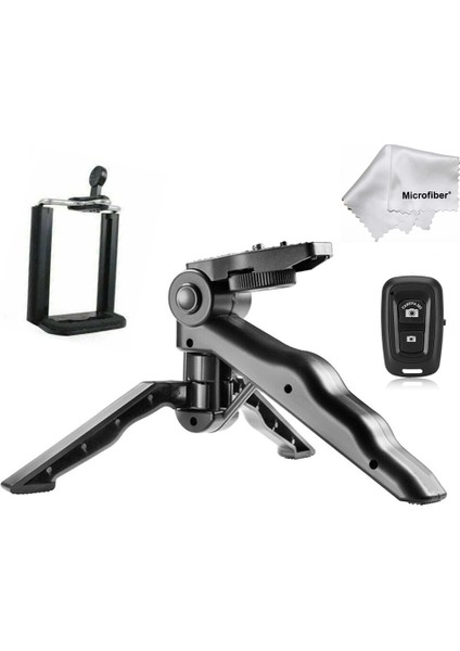Tüm Cep Telefonları ile Uyumlu Çok Fonksiyonlu Mini Tripod Samsung , Iphone , Huawei , Xiaomi Vb.