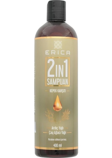 2 in 1 Kepek Karşıtı Şampuan 400ml