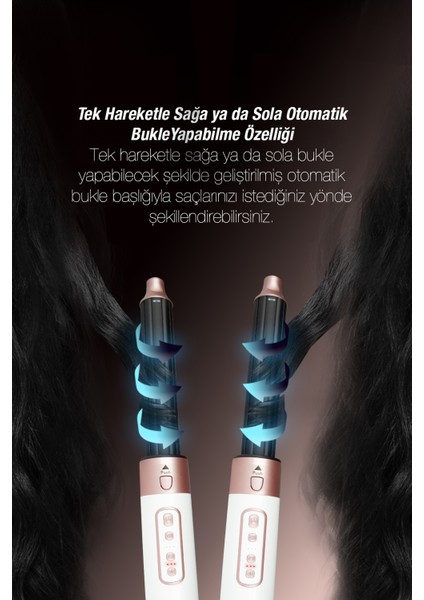 Hair Styler Sk 1700 Saç Şekillendirici Beyaz